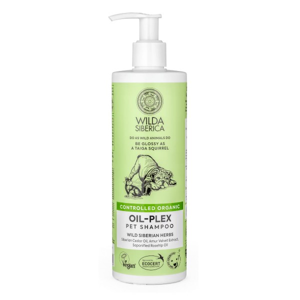 Fellpflege - Wilda Siberica - Oil Plex Shampoo - Tiershampoo bei trockenen, spröden Fell