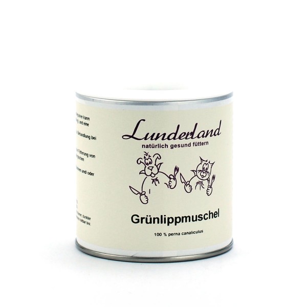 Lunderland Grünlippmuschel Pulver - Nahrungsergänzung für Hunde