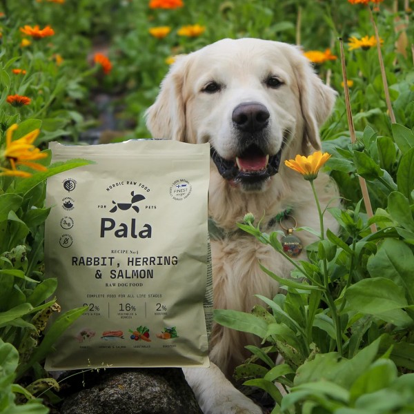 Pala No.4 Hase, Hering & Lachs Trockenbarf - Die Barf-Alternative für den Urlaub und Unterwegs.