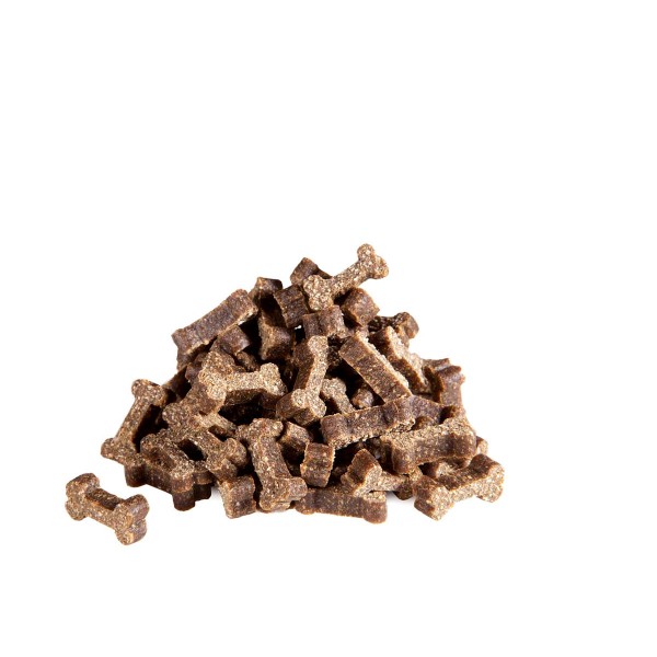 Yummeez Hundeleckerli Lachs - Trainingsleckerli für Hunde - Knöchelchen