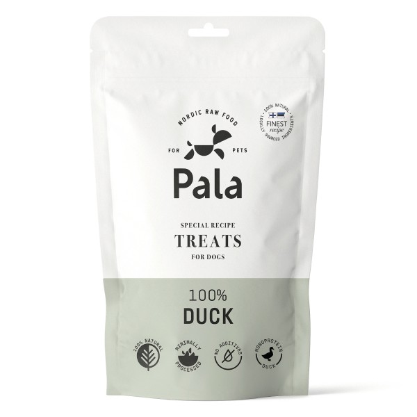 Pala Treats 100% Duck / Ente 100g Packung