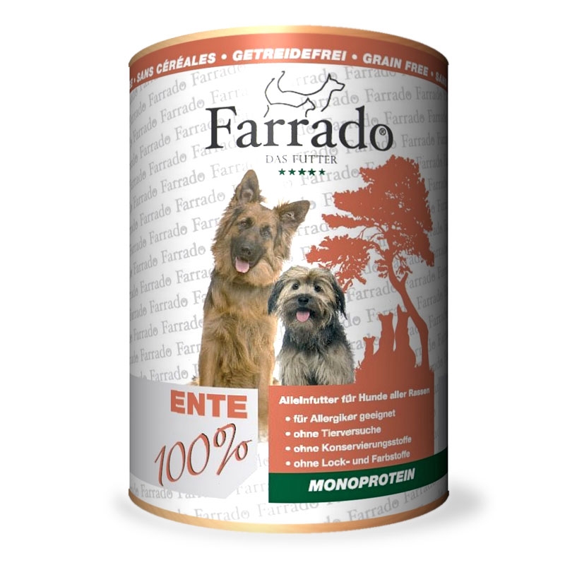 Farrado Nassfutter fr Hunde - Ente | DOGSPARTNER