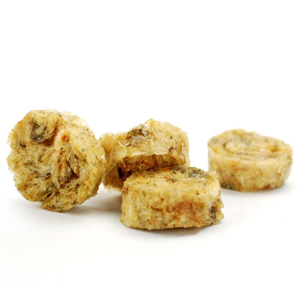 Rotbarschhaut Taler Hundesnack - Fisch Kauartikel für Hunde