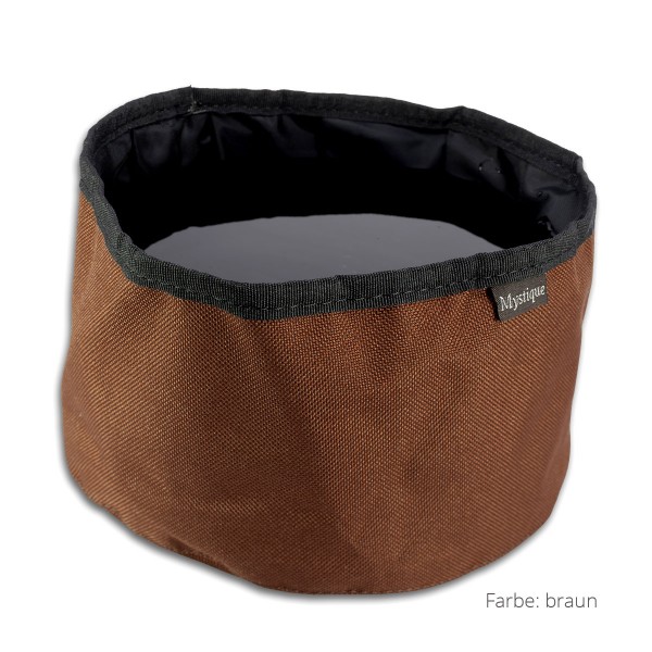Faltbarer Hundenapf Outside Bowl - braun