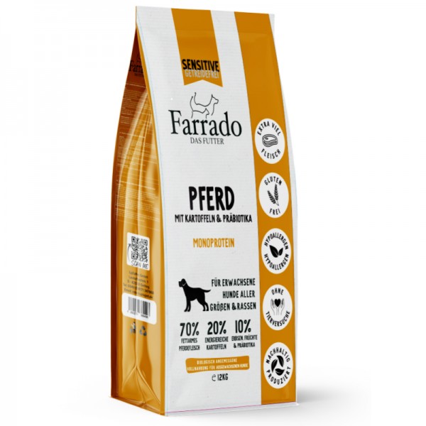 Farrado Pferd - Trockenfutter als Hundefutter