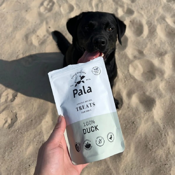 Pala Treats 100% Duck / Ente 100g Packung - Belohnung Hund (Bild 2)