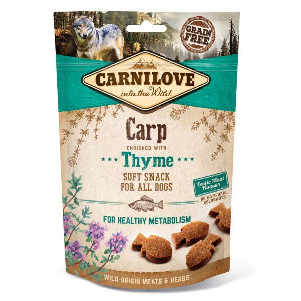 Carnilove SOFT Snack - Karpfen mit Thymian (Carp with Thyme) - Trainingsleckerlis