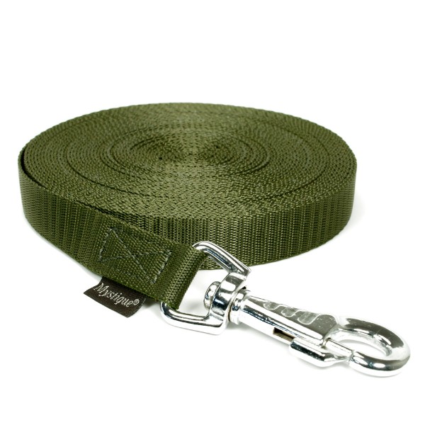 Robuste Schleppleine aus Nylon mit Handschlaufe - für Hundetraining und Jagd