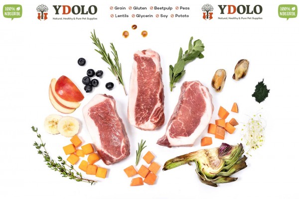 Die Zutaten vom YDOLO Iberico - Trockenfutter
