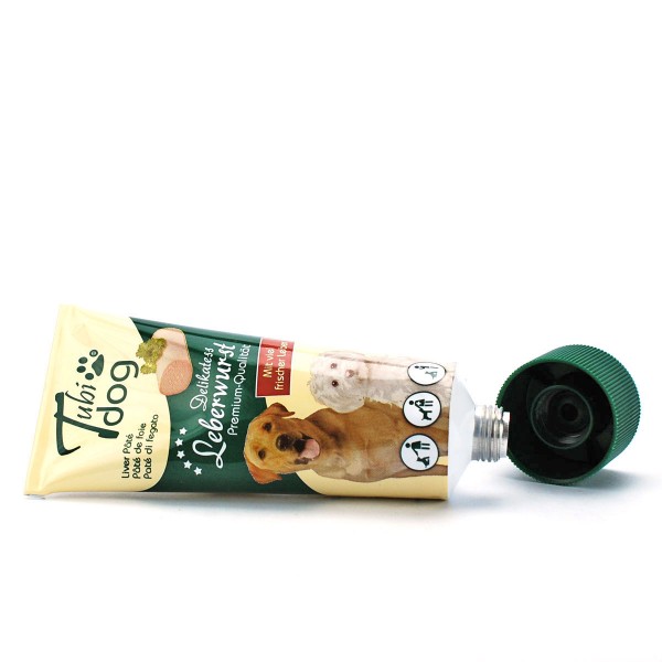 Tubi Dog Hundeleberwurst offen - Trainingsleckerli für Hunde