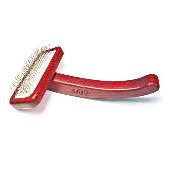 Hundebürste Slicker Zupfbürste (Unterseite)