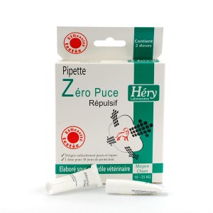 Zero Puce für Hunde von 10 bis 25kg