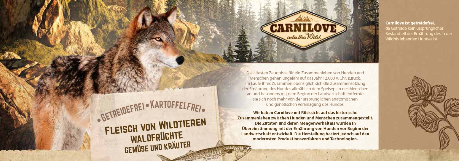 Carnilove getreidefrei Hundenahrung