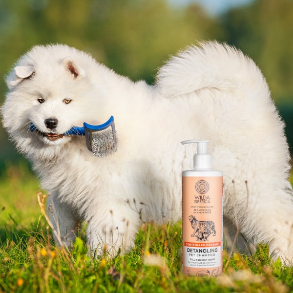 Fellpflege - Wilda Siberica - Detangling Shampoo - Fellentwirrung Tiershampoo 2