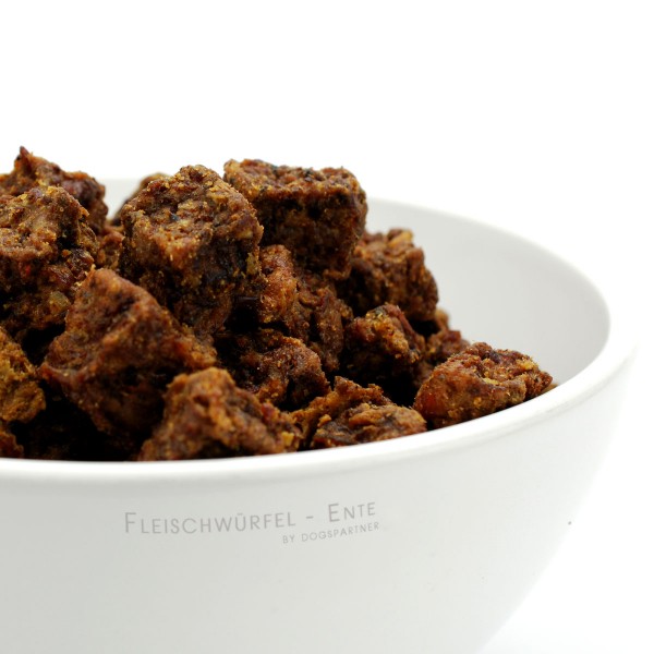 Fleischwürfel Ente - Trockenbarf für Hunde