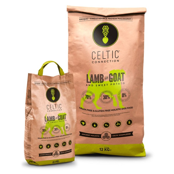 Celtic Connection Lamm mit Ziege & Süsskartoffeln - Trockenfutter als Hundefutter