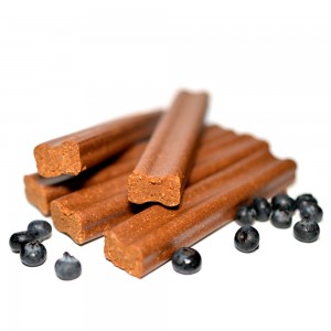 DARF Hundesnack Fleischriegel mit Blaubeeren - Kausnack DARF Hundesnack Fleischriegel mit Blaubeeren - Kausnack