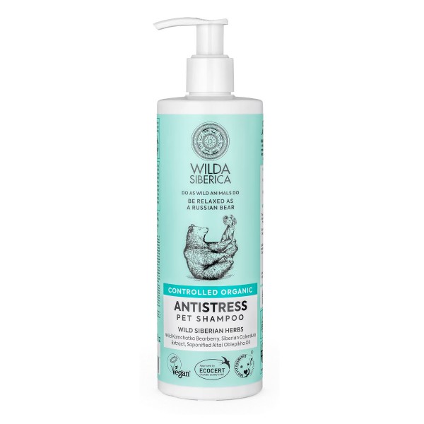 Fellpflege - Wilda Siberica - Antistress Shampoo - Antijuckreiz Tiershampoo