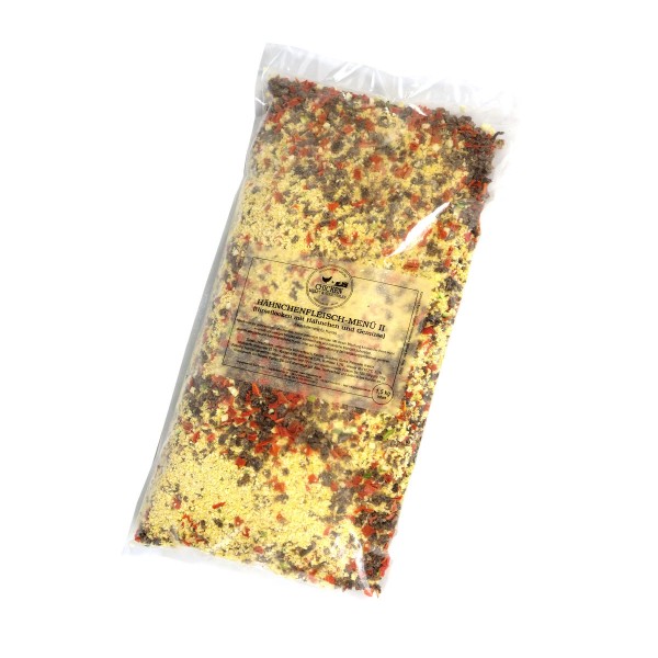 Hähnchenfleisch-Menü II - Trockenbarf für Hunde 1,5kg