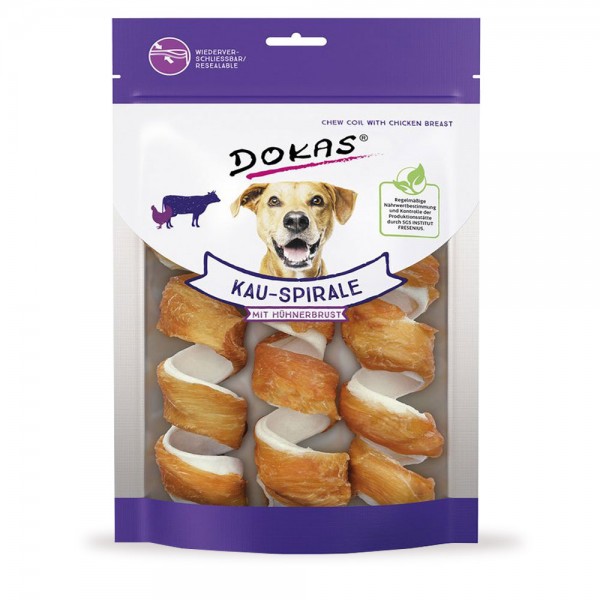 Hundesnack Kauspiralen - Dokas Kausnack