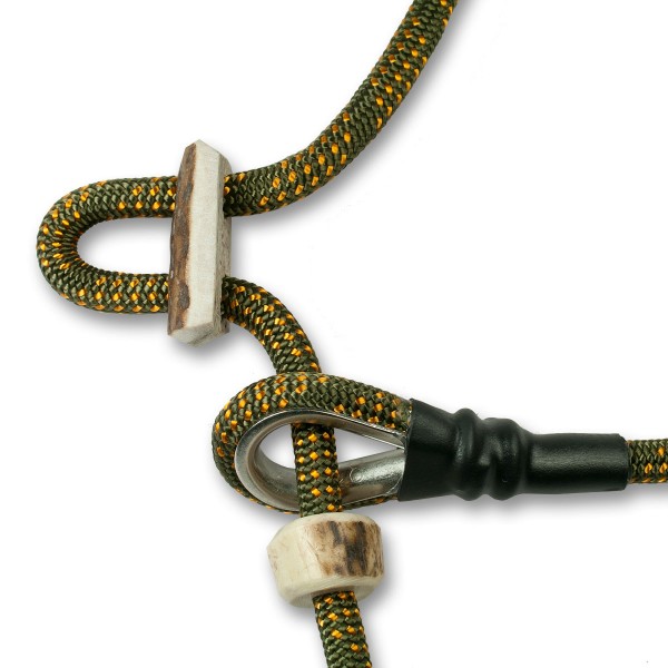 Mystique Moxonleine Field Trail mit Zugstopp - khaki-gelb - Detail