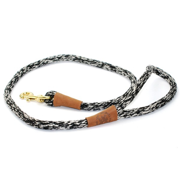 Mendota Führleine Hundeleine in Farbe: SALT & PEPPER