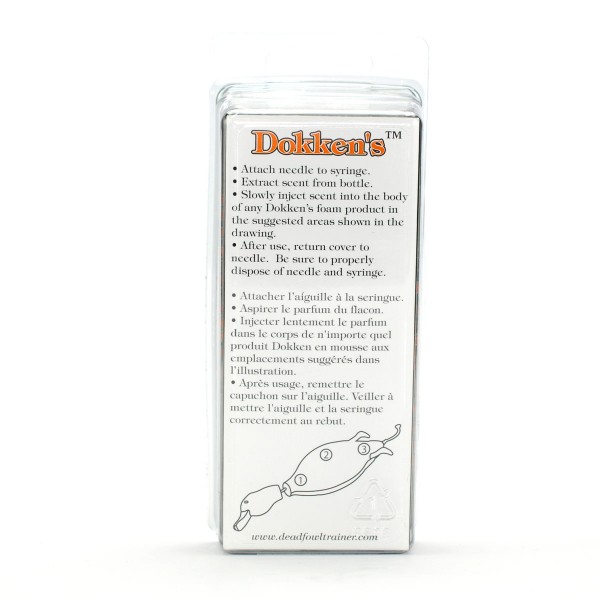 Injektor Spritze für Wild Duftstoffe - Anwendungsbeispiel