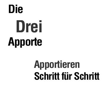 Die drei Apporte - Antonisse-Zijda