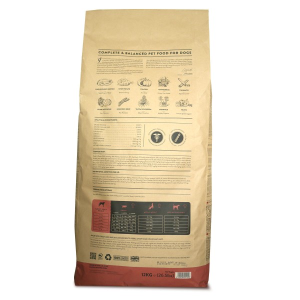 Celtic Connection Ente mit Gans & Süsskartoffeln - (Gebinde-Rückseite)