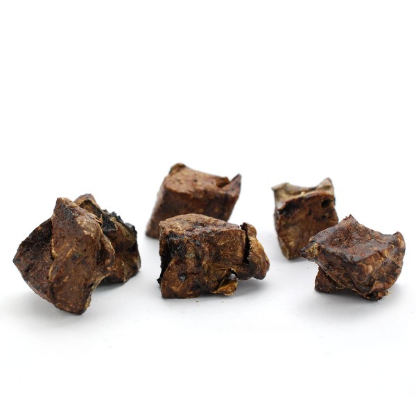 Hirschlunge Snackwürfel Hundeleckerli - Wild Kauartikel für Hunde