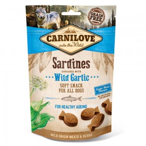 Carnilove SOFT Snack - Sardinen mit Bärlauch (Sardines with Wild Garlic)