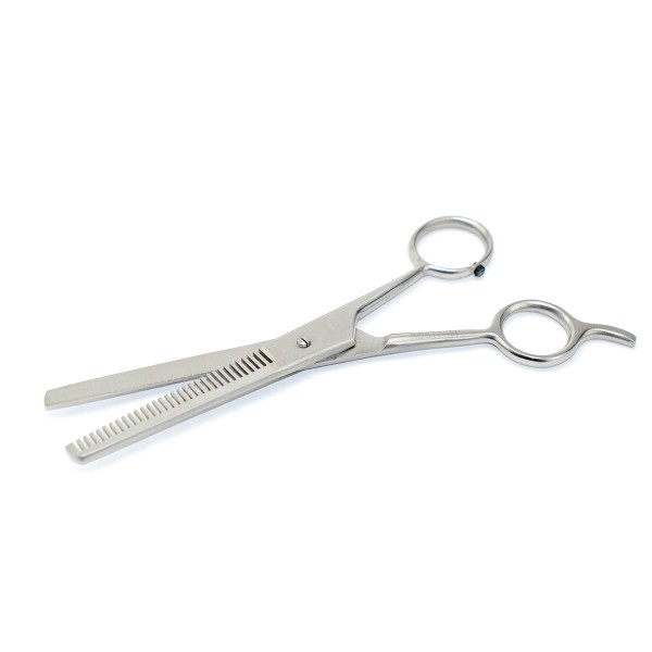 Modellierschere für Hunde mit beidseitiger Zahnung