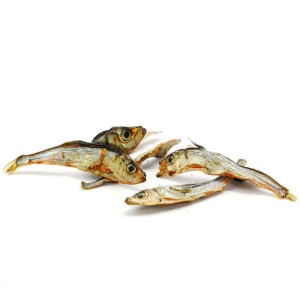 Sprotte-Sandaal Trockenfisch