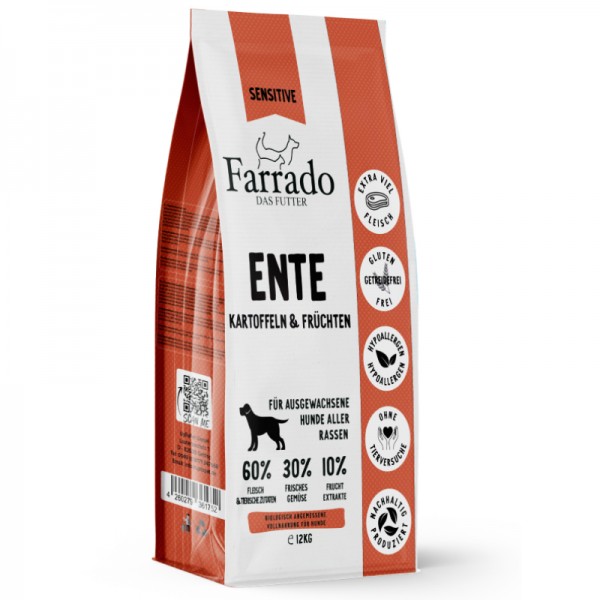 Farrado Ente - Trockenfutter als Hundefutter