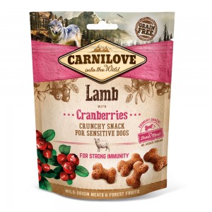 Carnilove CRUNCHY Snack - Lamm mit Preiselbeeren (Lamb with Cranberries)