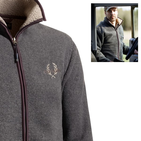Chevalier Herrenjacke - Mainstone fleece Cardigan - Fleecejacke (Detail)