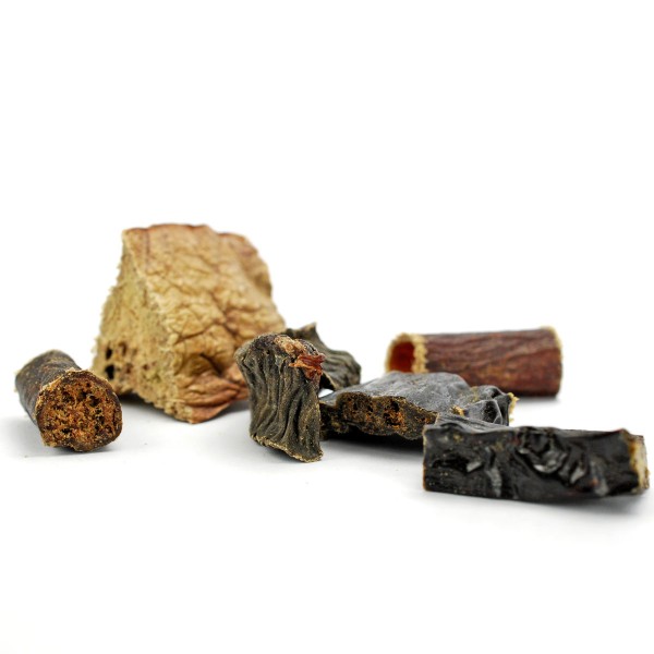 Beutebrocken Mix Hundesnacks - Rind Kauartikel für Hunde