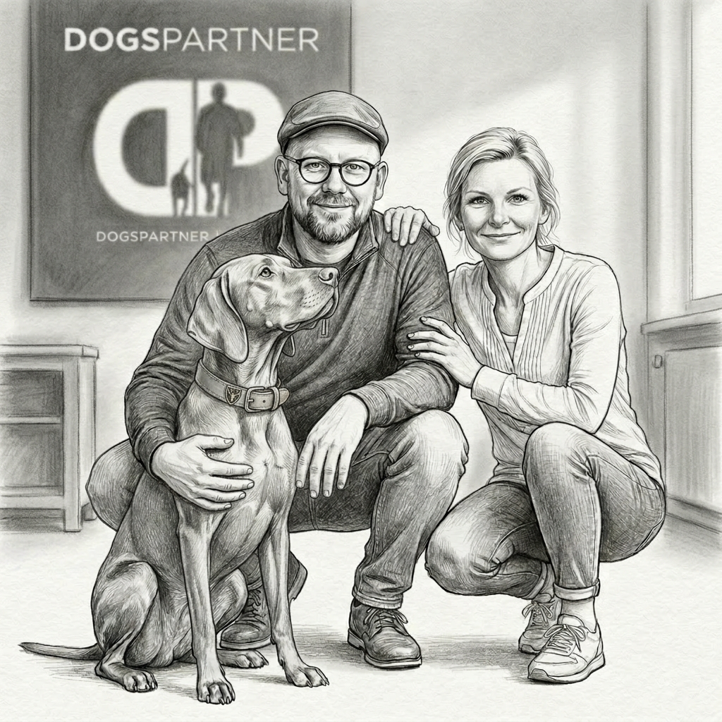 Das Dogspartner-Team mit Hund