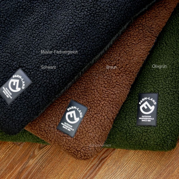 Farmland Hundebett Pro Thermo - Detail-Farbvarianten