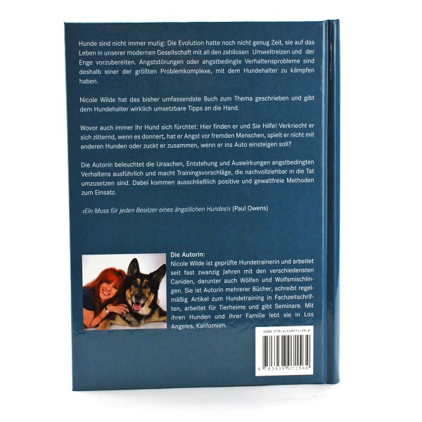 Kynos Hundebuch - Der ängstliche Hund (Rückseite)