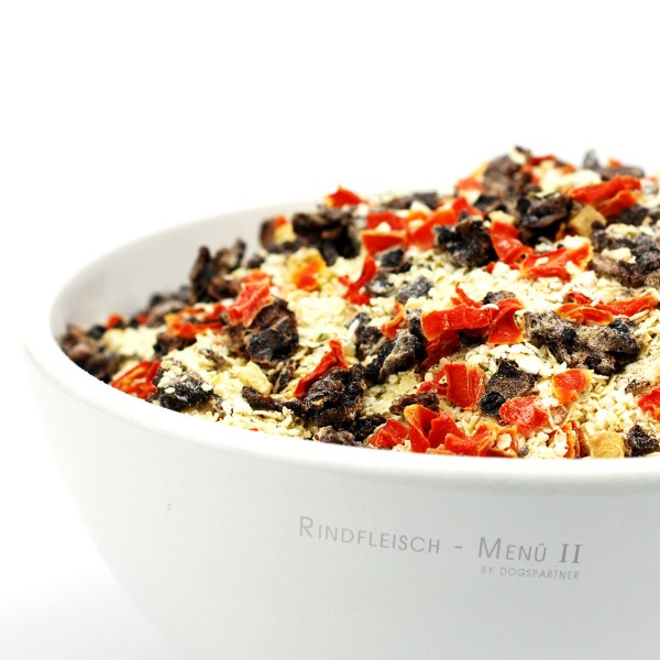 Rindfleisch-Menü II - Trockenbarf für Hunde