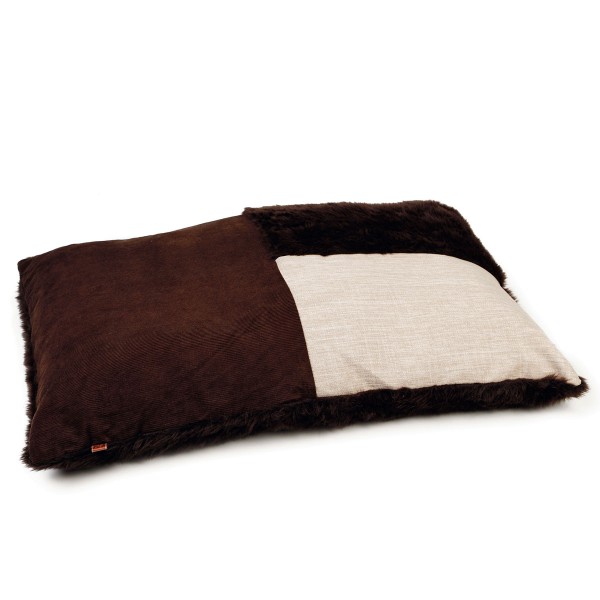 Loungekissen - Hundekissen Vigut braun-beige