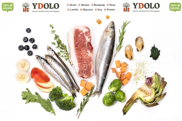 Die Zutaten vom YDOLO Puppy - Trockenfutter