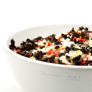 Trockenbarf Rindfleisch-Menü I