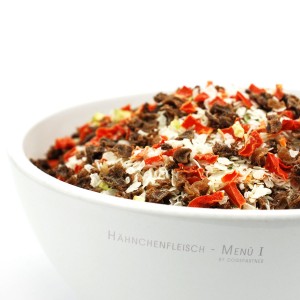 Trockenbarf Hähnchenfleisch-Menü I