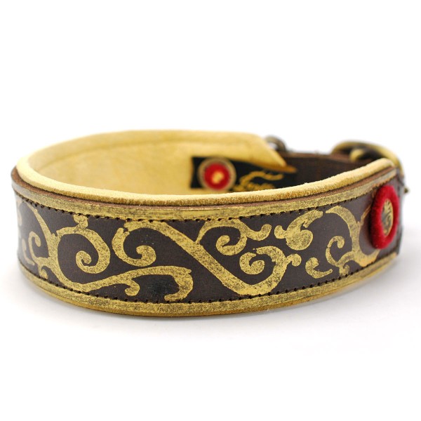 JagdART Hundehalsband - Barockluis bemalt (Bild 3)