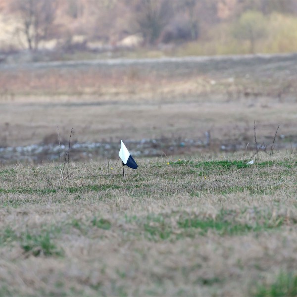 Markierungsfahnen - Sichtbarkeit auf Entfernung