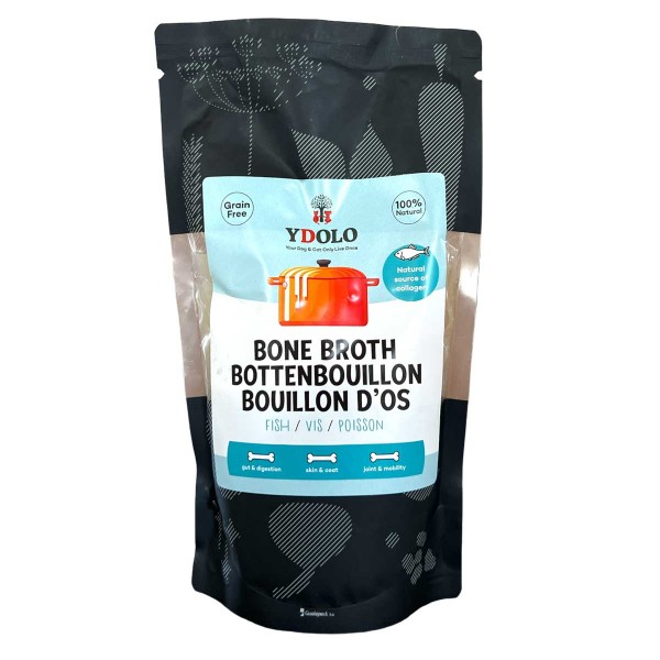 YDOLO Knochenbrühe Elch - Nahrungszusatz für den Hund