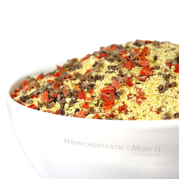 Hähnchenfleisch-Menü II - Trockenbarf für Hunde