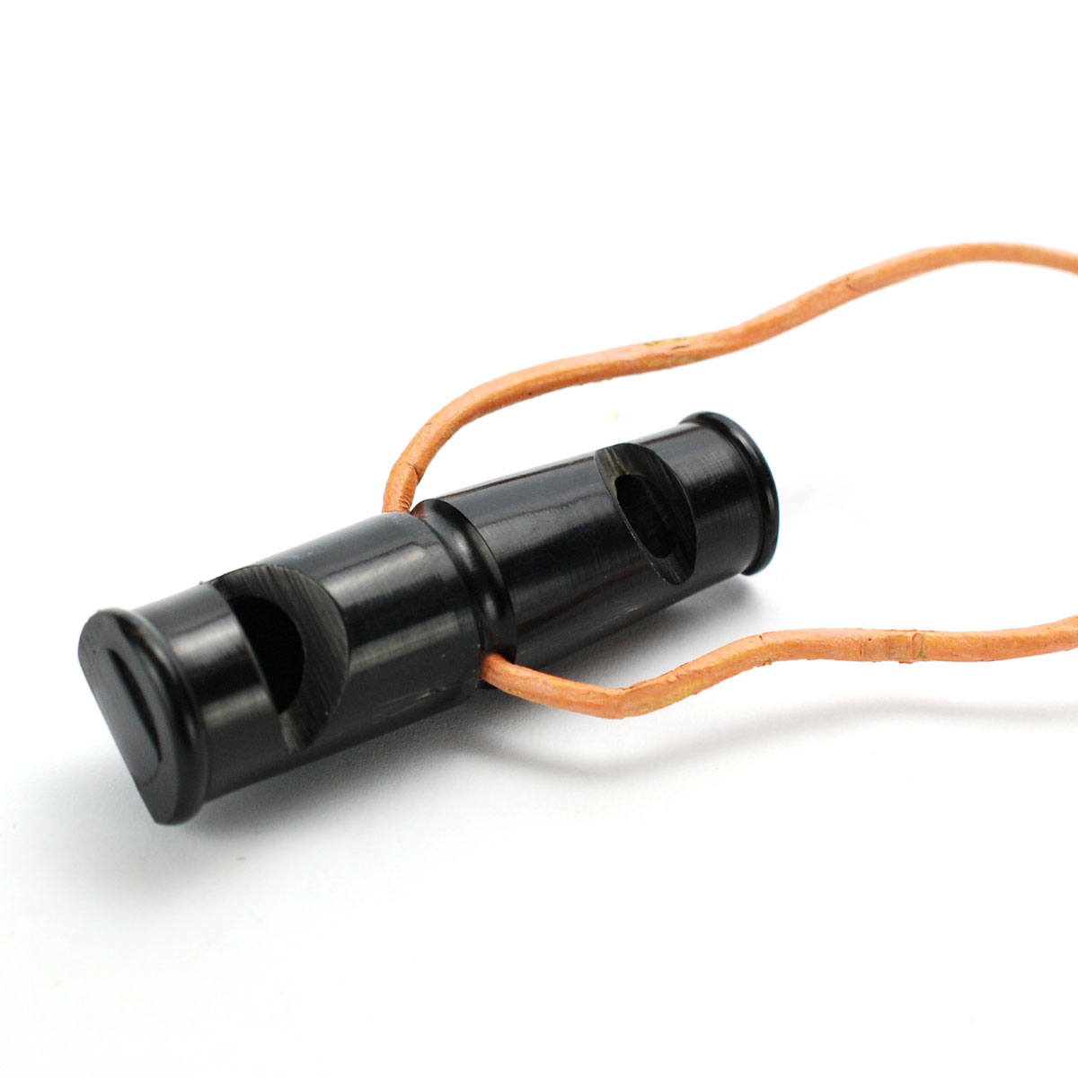 Büffelhorn Hundepfeife 2-Ton Doppelpfiff | DOGSPARTNER